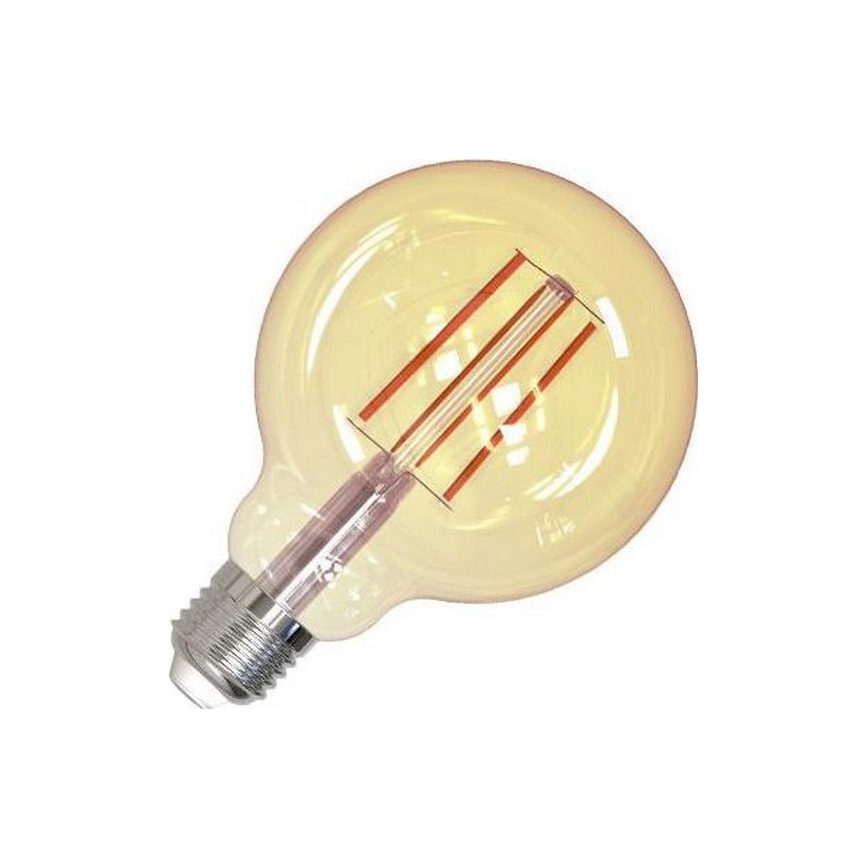 LED Stmívatelná žárovka FILAMENT VINTAGE G95 E27/12W/230V 2000K